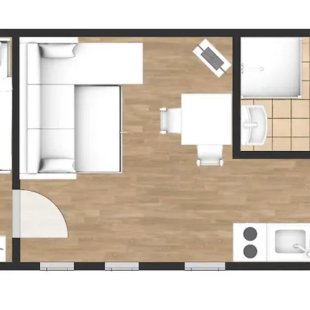 Am Waldessaum דירה *